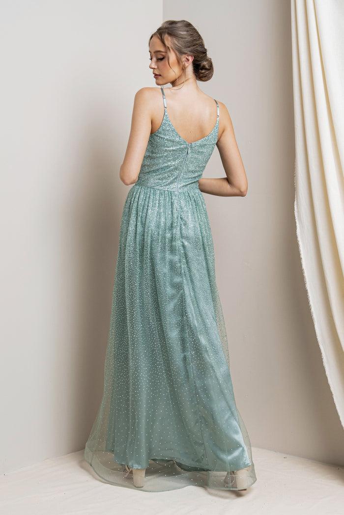Angelique Dress in Glacier Blue