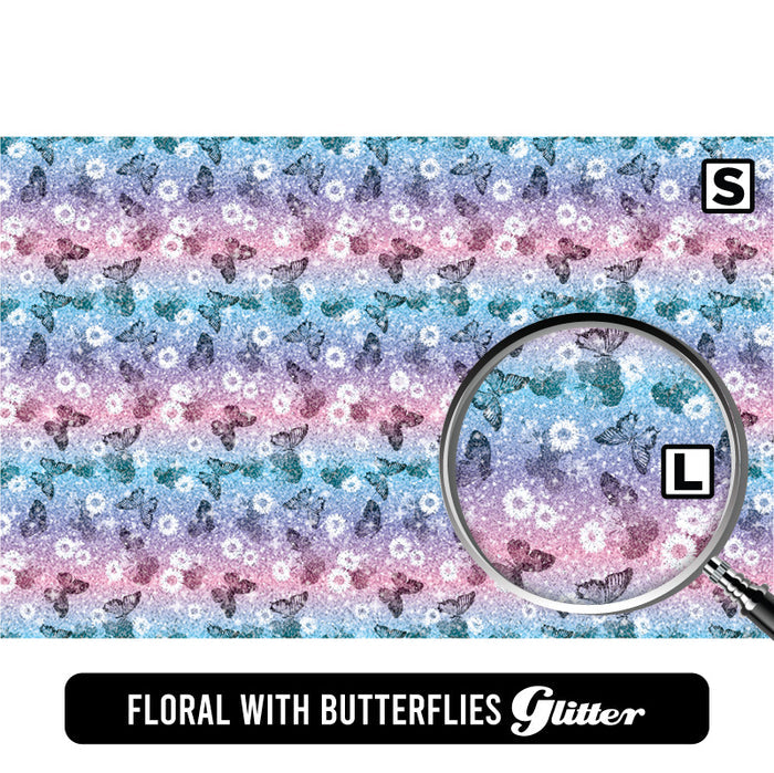 Floral with Butterflies