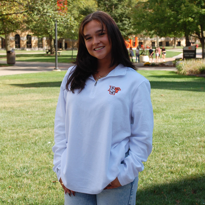 Antigua Peekaboo Sync 1/4 Zip Pullover