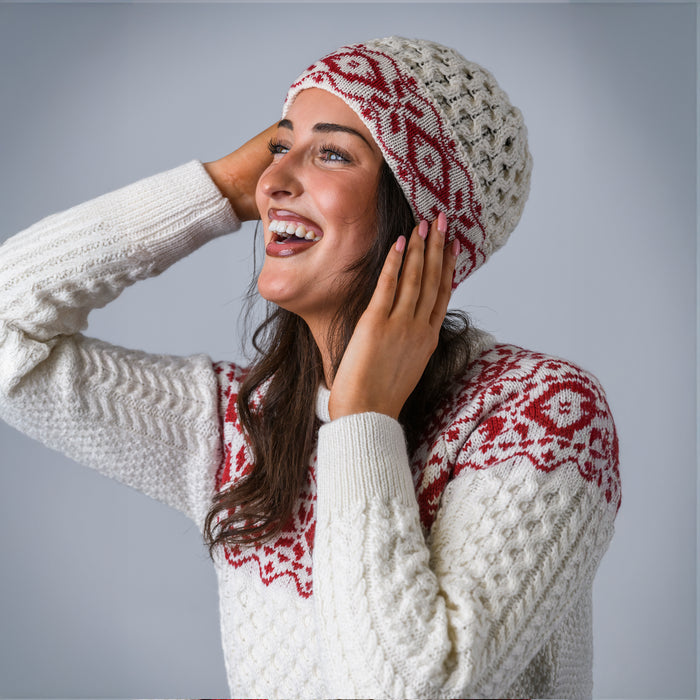 Aran Christmas Hat