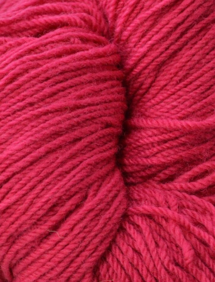Aran Wool Knitting Hanks - #color_cerise
