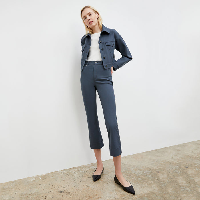 Front image of a woman wearing the Archie Jean - Better Than Denim in Dusty Indigo