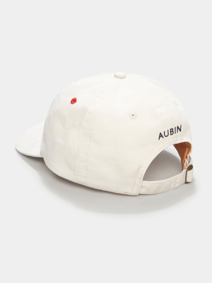 Aubin Ecru Arnside Twill Fox Cap | Hats