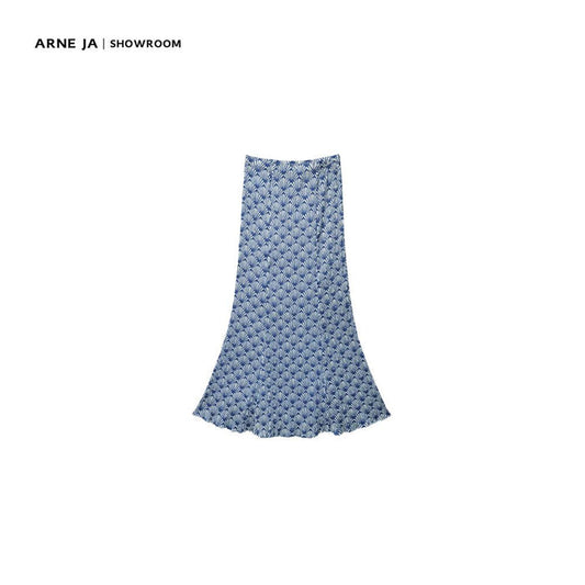 ASAYA7143 – Azure Seashell Mermaid Skirt 🩵🐚