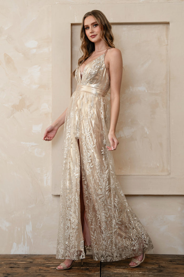 Athena Dress Champagne