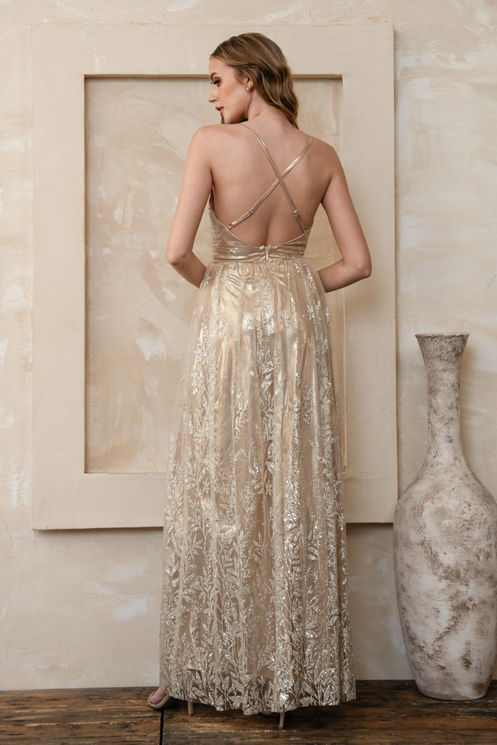 Athena Dress Champagne