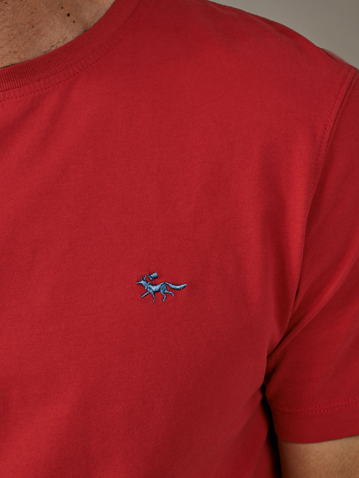 Aubin Rouge Aubin Organic Cotton T-Shirt | Classic Tee