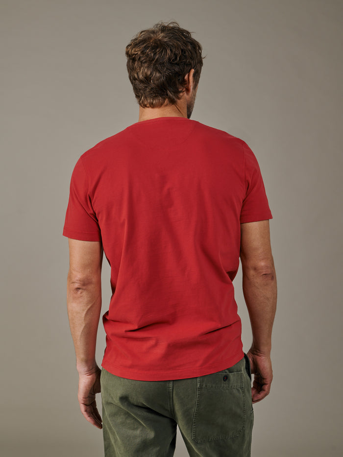 Aubin Rouge Aubin Organic Cotton T-Shirt | Classic Tee