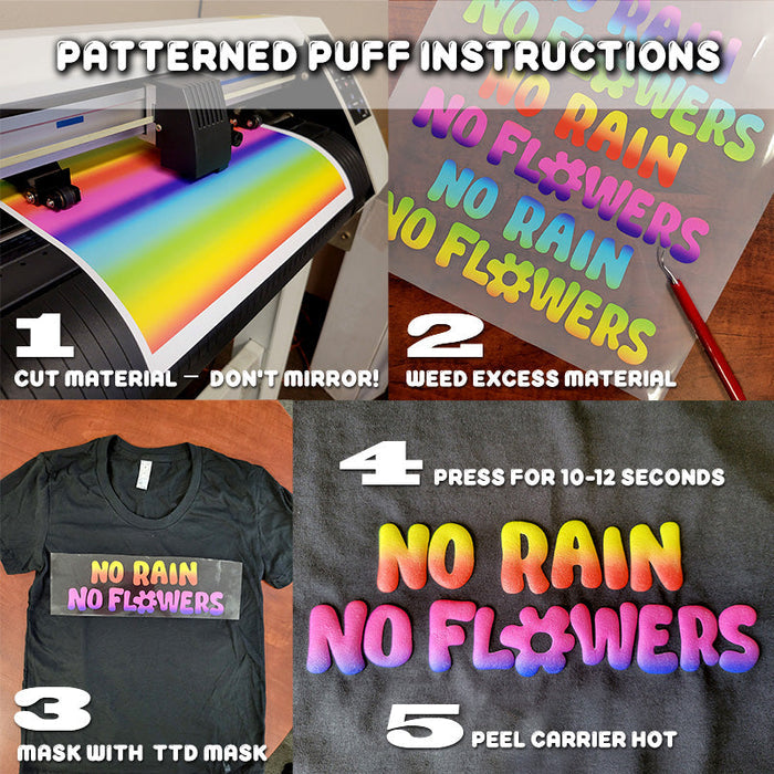 Puff Patterned HTV