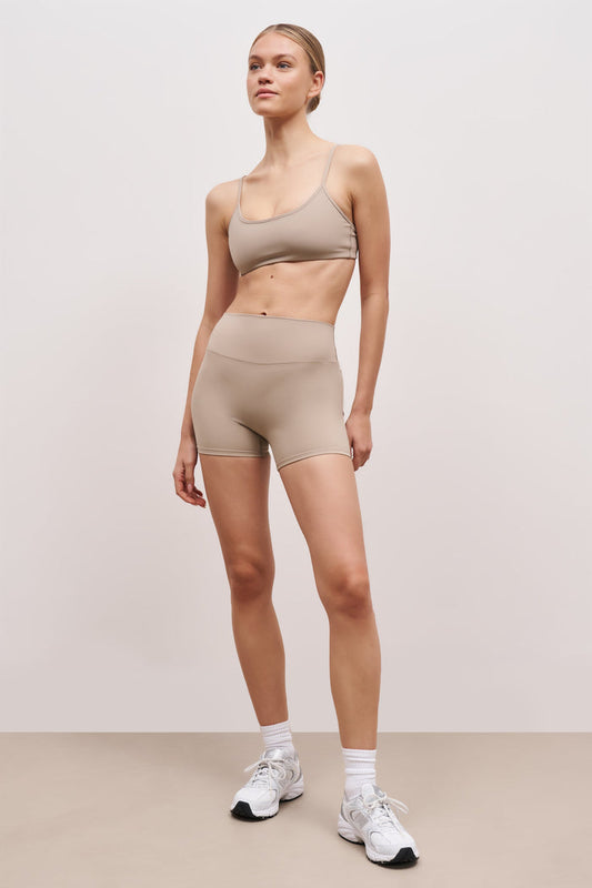 Base Sculpting Shorts - Taupe