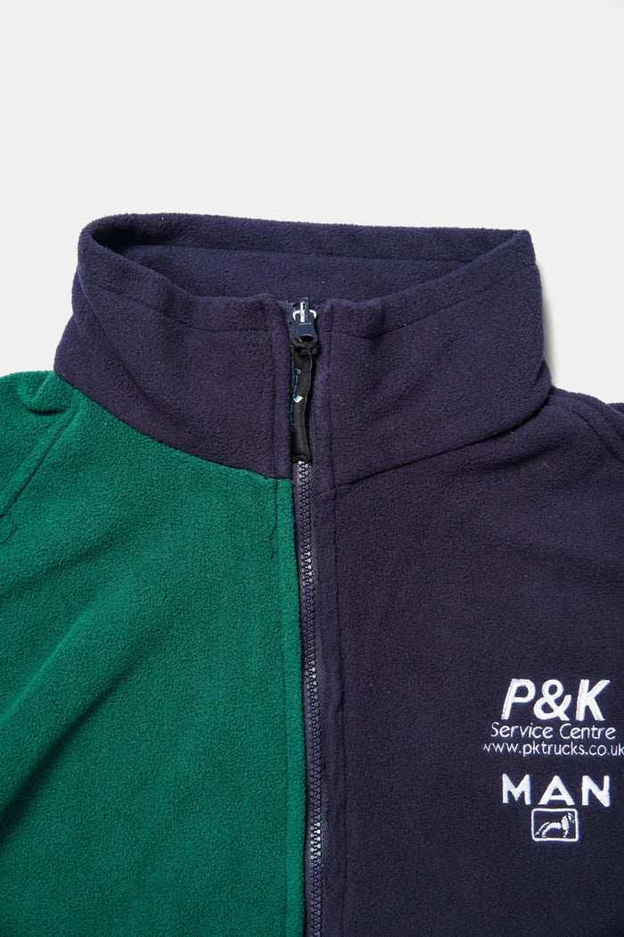 Bicolor UK Company Fleece / Green x Black