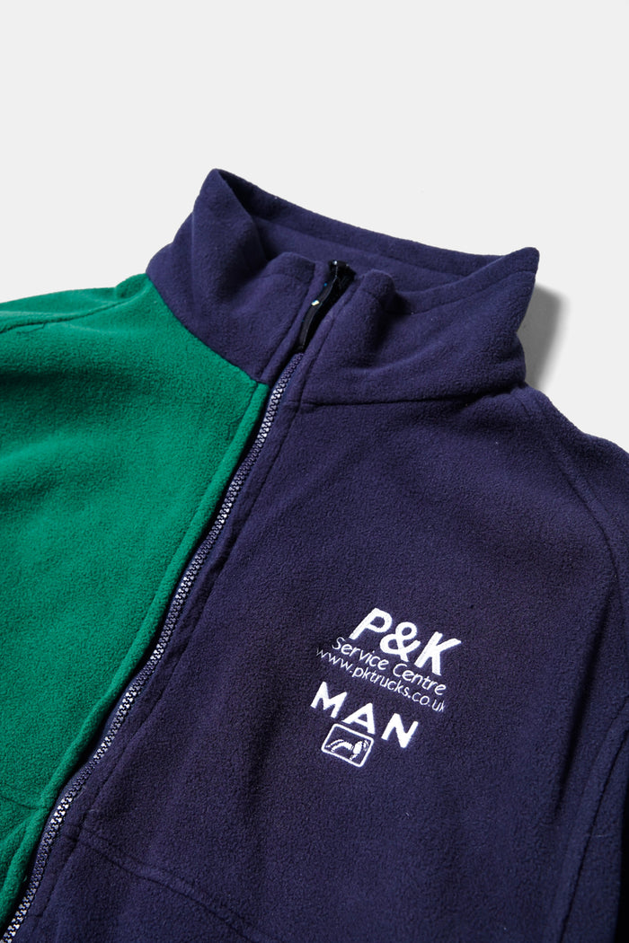 Bicolor UK Company Fleece / Green x Black