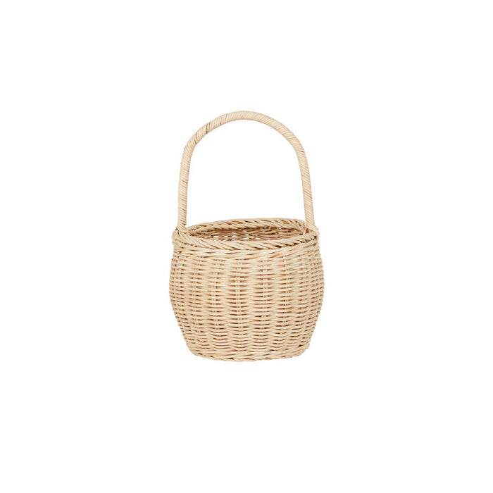 Big Berry Basket - Straw - Wee Bee Baby Boutique