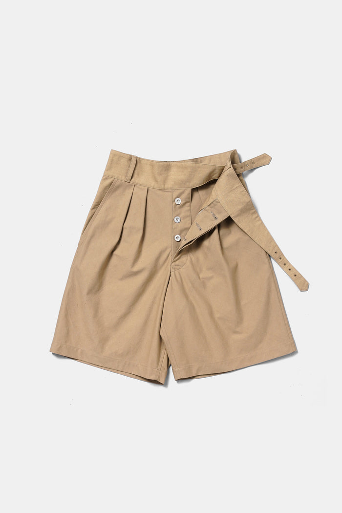 Big Gurkha Shorts Made with French Army Tent Fabric