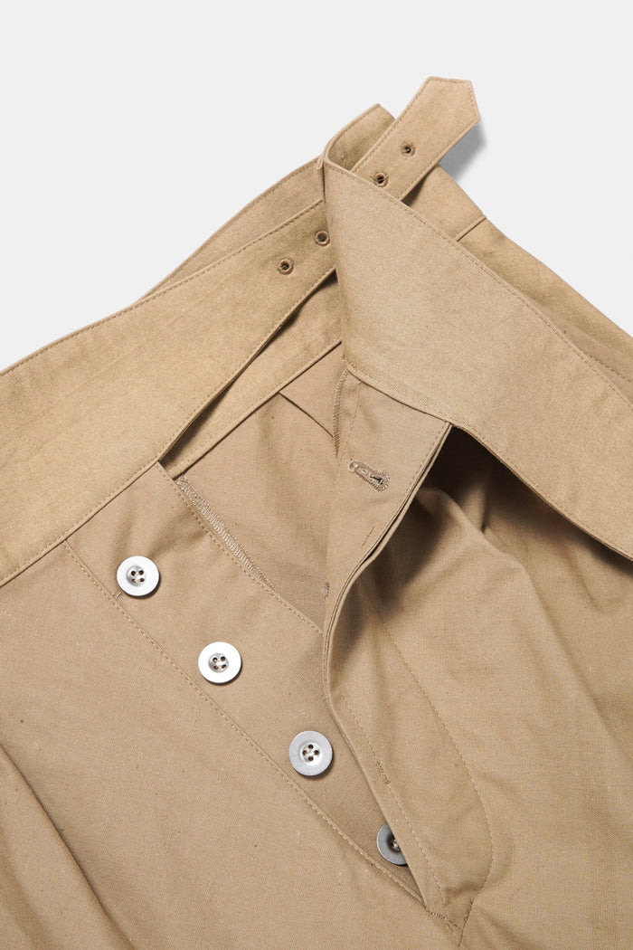 Big Gurkha Shorts Made with French Army Tent Fabric