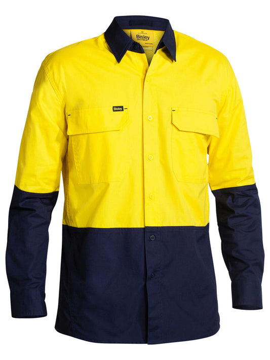 Bisley X Airflow™ Hi Vis Ripstop Shirt L/S BS6415