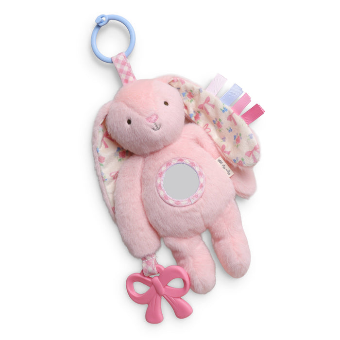 Bitzy Traveler - Pink Bunny - Wee Bee Baby Boutique