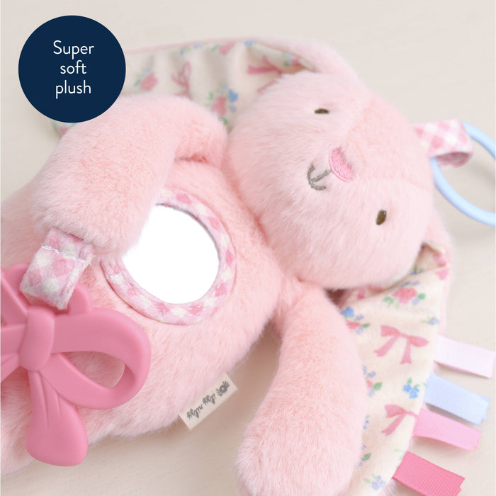 Bitzy Traveler - Pink Bunny - Wee Bee Baby Boutique