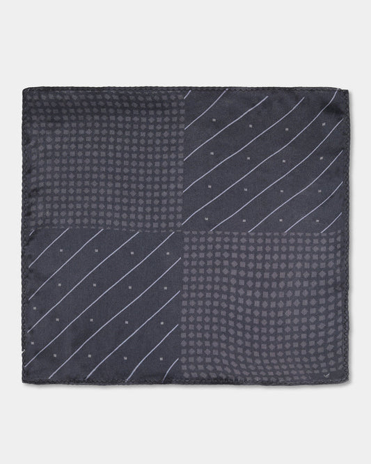 Accessories Regular Fit 4 Ways Print Pocket Square