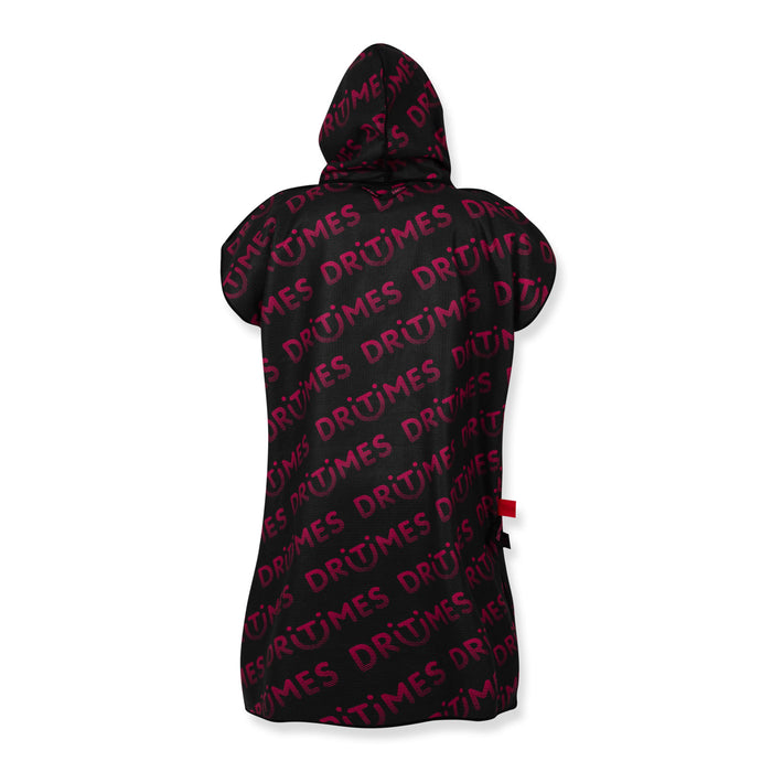 Black Pink Fade Poncho Towel