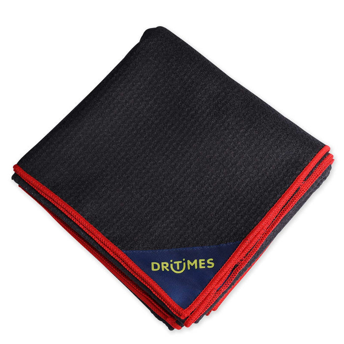 Black & Red Staple Beach Towel