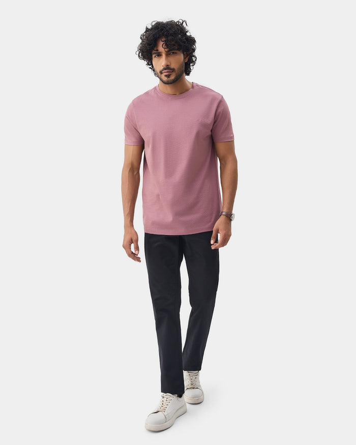 Black Solid Khakis - Kolt