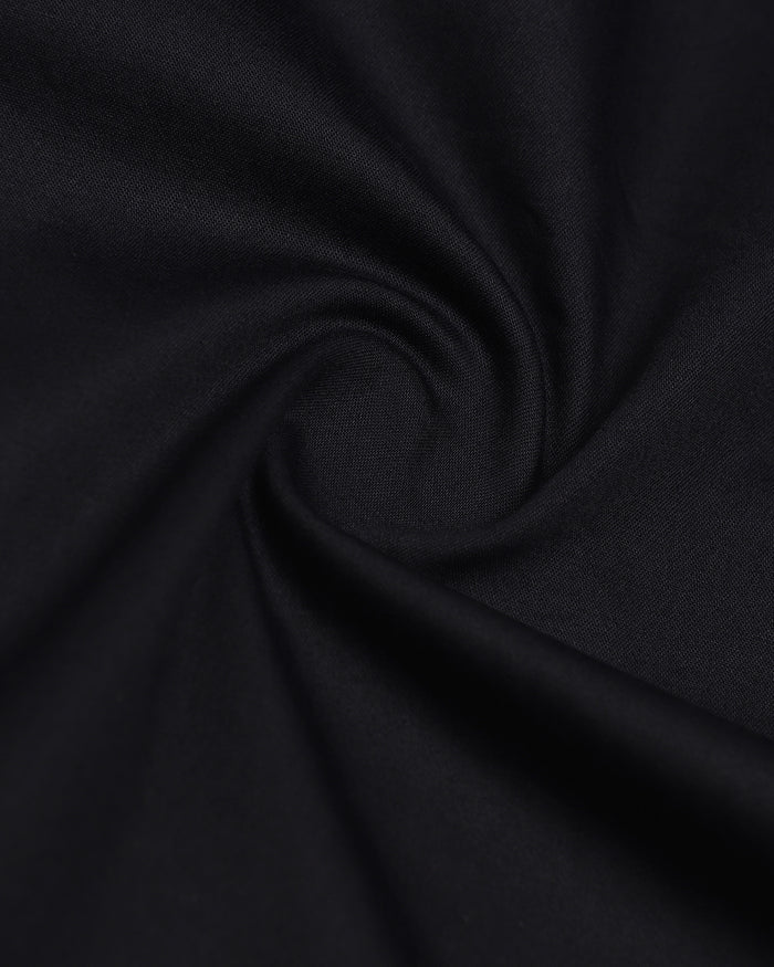Black Solid Shirt - Zento