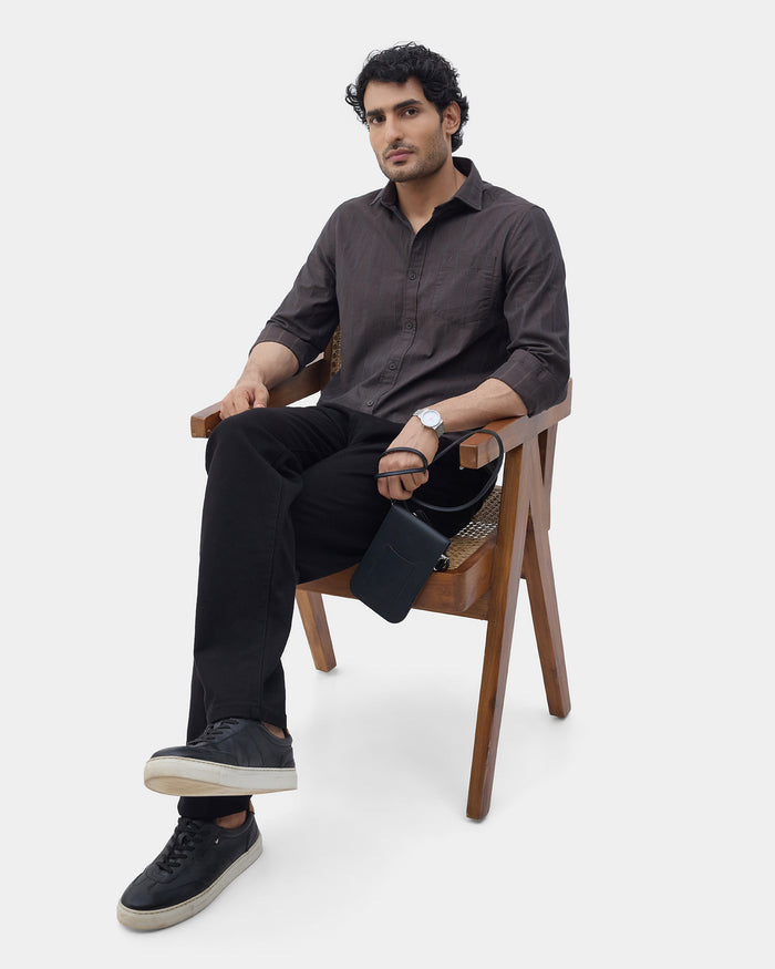 Black Super Clean Slim Comfort Jeans - Irish