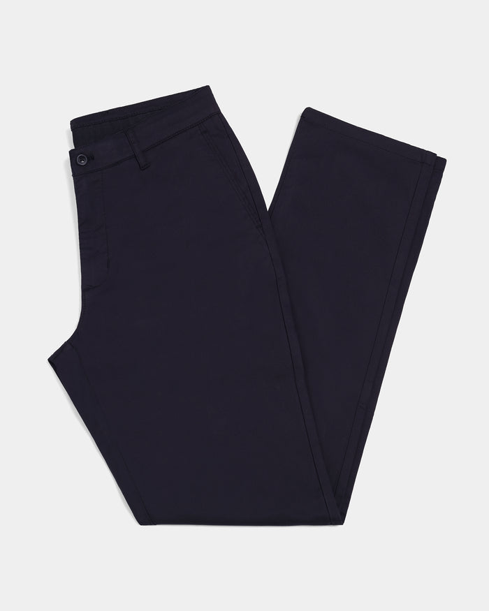 Black Textured Khakis - Etna