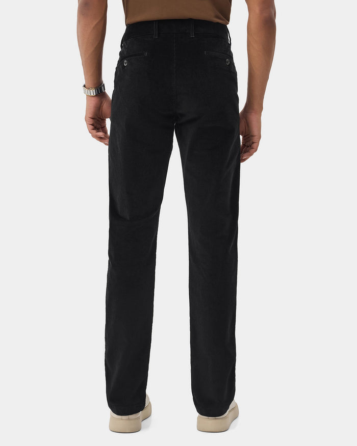 Black Textured Khakis - Pamir
