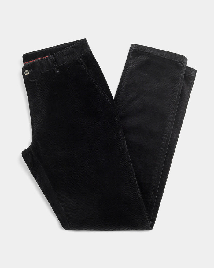 Black Textured Khakis - Pamir