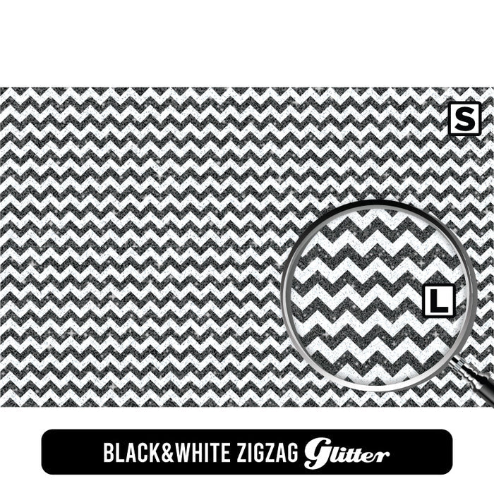 Black and White Zigzag