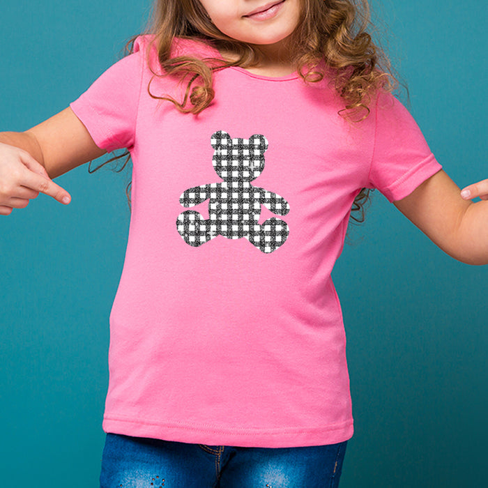 Black & White Glitter Pattern