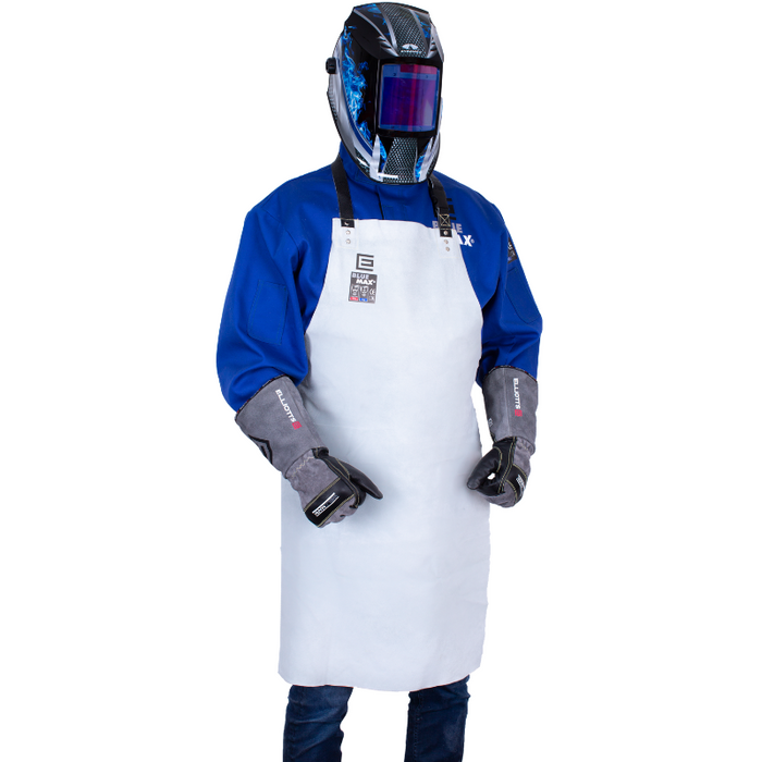 Blue Max A2 Leather Bib Style Welders Apron A2