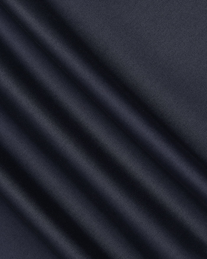 Blue Unwrinkle Solid Khakis - Bromo