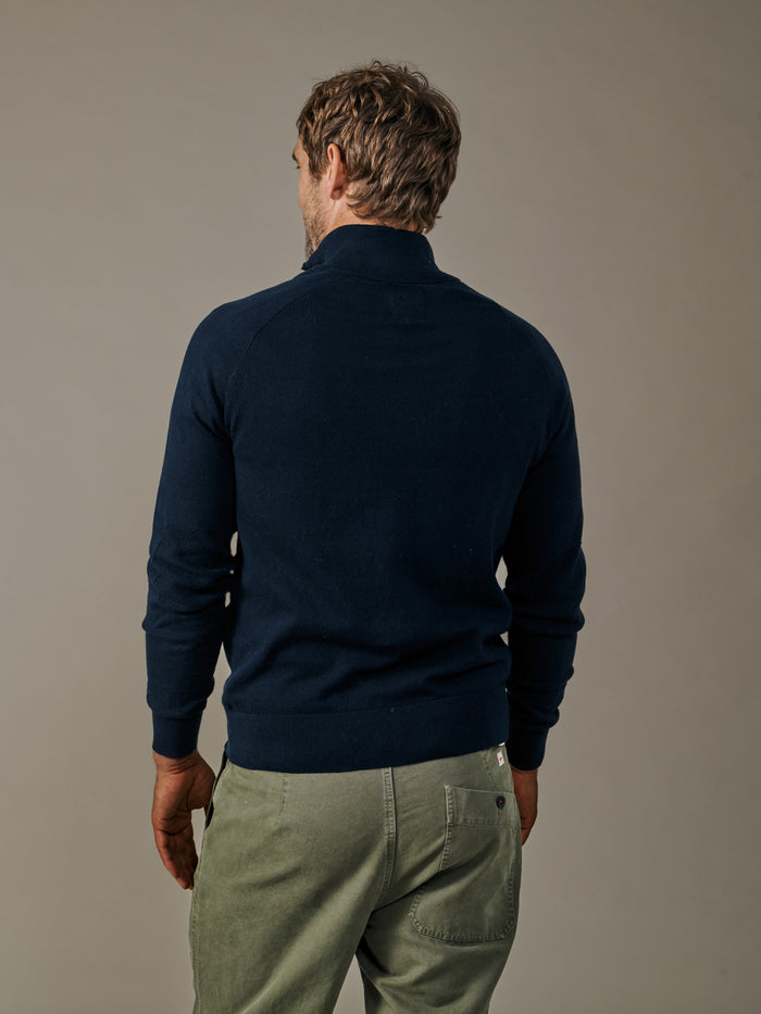 Bonby Cotton Zip Neck