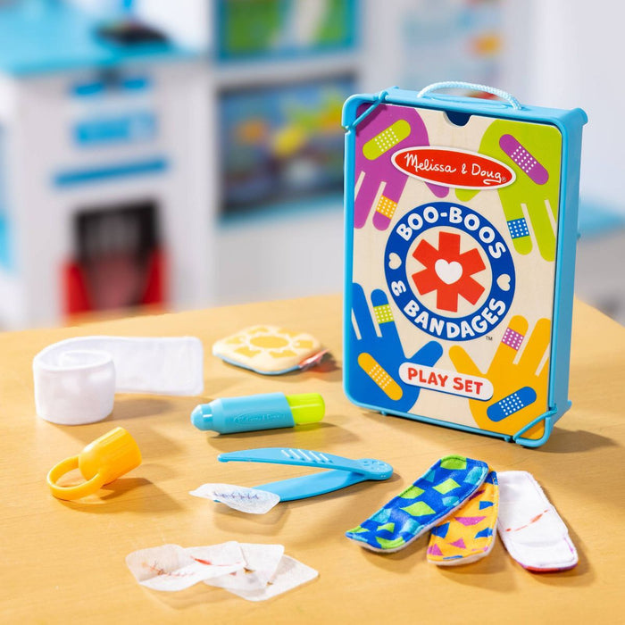 Boo-Boos & Bandages Reusable First Aid Pretend Play Set