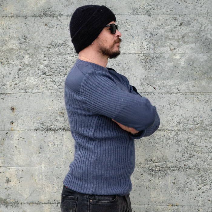 British RAF Blue Wool Jersey - British Army Surplus - Fleeces & Jerseys