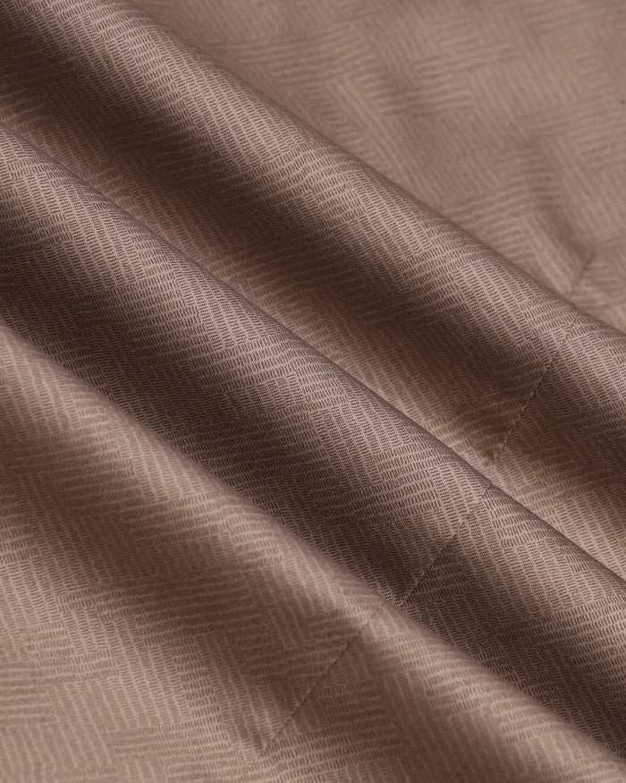Brown Printed Shirt - Microbus