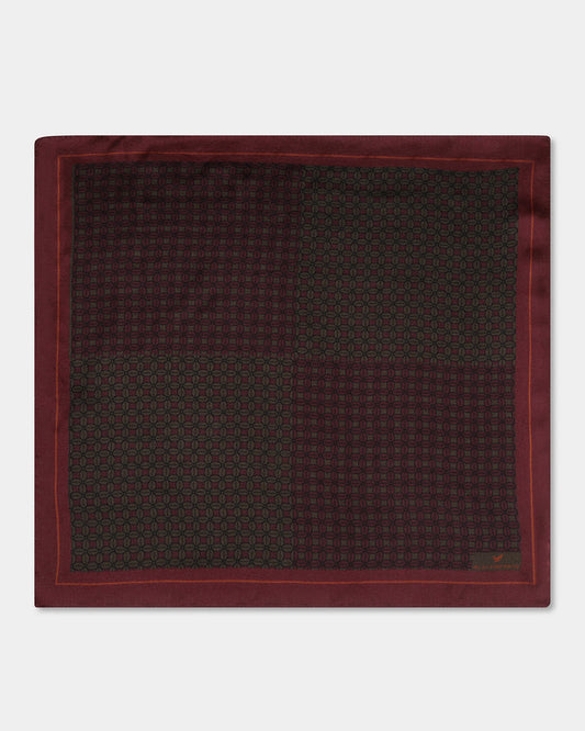 Accessories Regular Fit 4 Ways Print Pocket Square