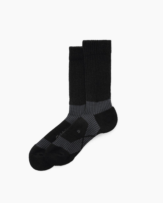 C3fit Arch Support Trekking Socks (Midweight) Black