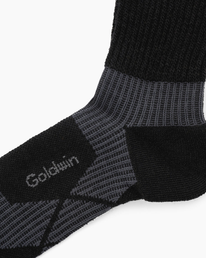C3fit Arch Support Trekking Socks (Midweight) Black