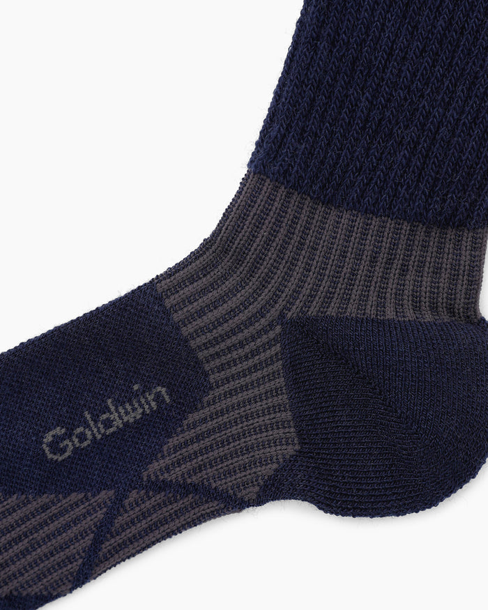 C3fit Arch Support Trekking Socks (Midweight) Night Navy