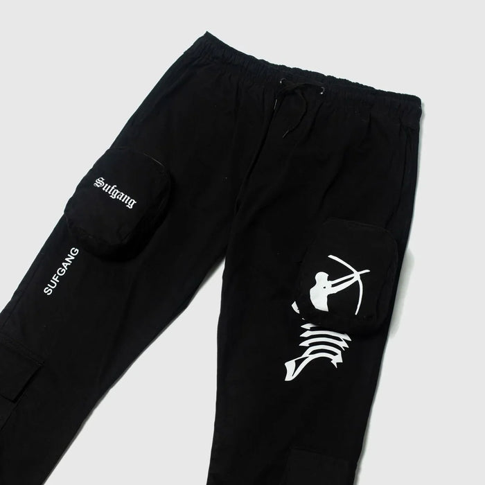 Calça Bolso Removível Preta - Four Street