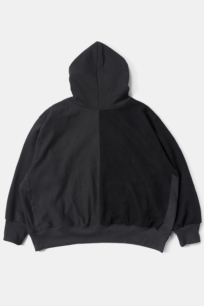 CAMBER Reverse Bicolor Big Sweat Parka / Black