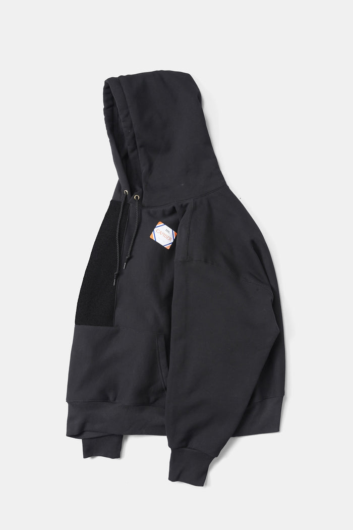 CAMBER Reverse Bicolor Big Sweat Parka / Black