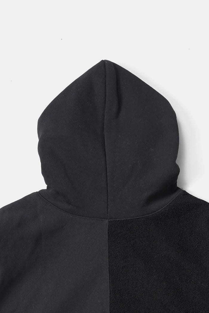 CAMBER Reverse Bicolor Big Sweat Parka / Black