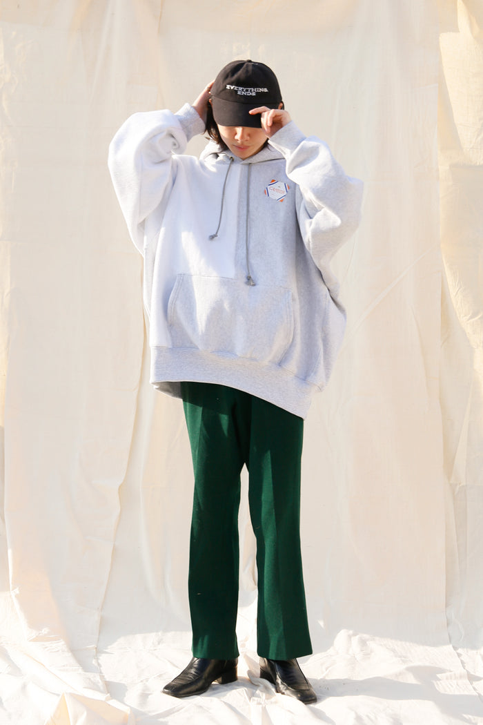 CAMBER Reverse Bicolor Big Sweat Parka / Gray