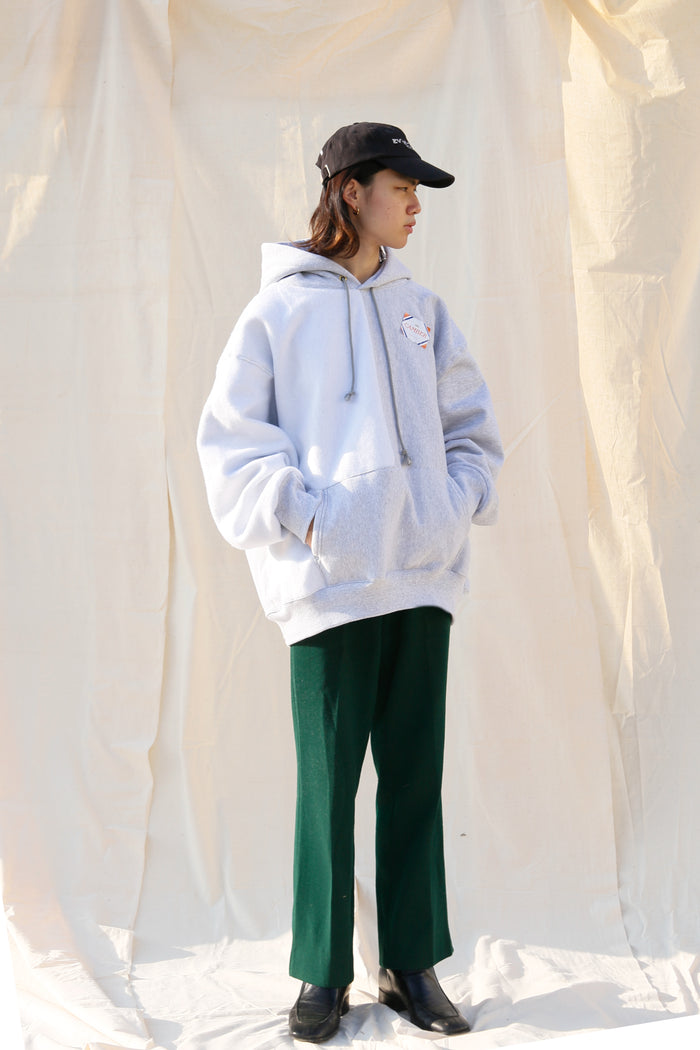 CAMBER Reverse Bicolor Big Sweat Parka / Gray