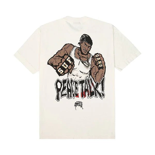 Camiseta Sufgang Peace Talk Off-White - Four Street